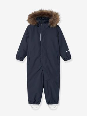 Gevoerde jumpsuit met fleece voor kinderen NAME IT donkerblauw