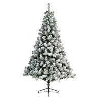 Everlands Imperial Pine kerstboom - besneeuwd - H150 cm - D97 cm - PVC - kunstboom - thumbnail