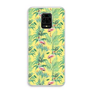 Flamingo party: Xiaomi Redmi Note 10 Lite Transparant Hoesje
