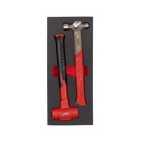 Milwaukee TOOLGUARD™ Foam inlay bolkophamer 450g & terugslagvrije hamer 790g - 4932493254