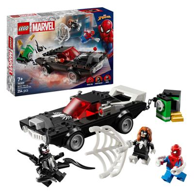 LEGO super heroes 76309 spider-man vs. venoms klassieke auto