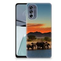 Motorola Moto G62 5G | TPU Hoesje | Olifanten