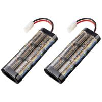 Conrad energy NiMH accupack 7.2 V 5000 mAh Aantal cellen: 6 Stick Tamiya