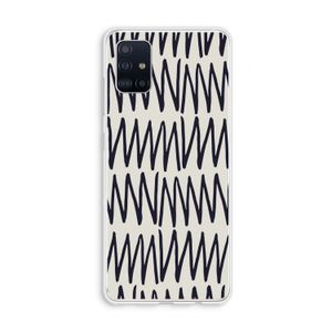 Marrakech Zigzag: Galaxy A51 4G Transparant Hoesje
