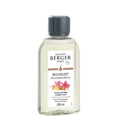 Maison Berger Navulling - voor geurstokjes - Amber&apos;s Sun - 200 ml