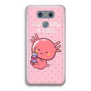 Love You A Lotl: LG G6 Transparant Hoesje