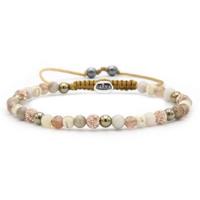 Karma Armband Spiral Rose Gold Rose Crystal