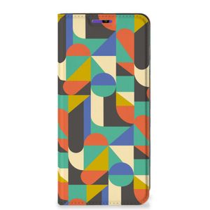 Samsung Galaxy A22 4G | M22 Hoesje met Magneet Funky Retro