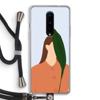 Leaf: OnePlus 8 Transparant Hoesje met koord
