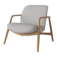 Bolia Bowie Fauteuil - Eiken - Lichtgrijs