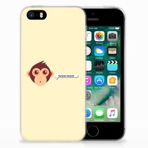 Apple iPhone SE | 5S Telefoonhoesje met Naam Monkey