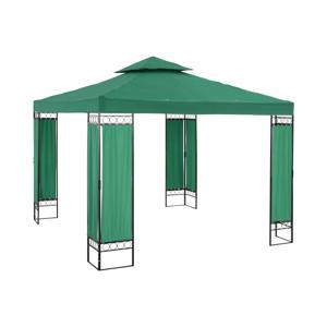 Tuin Pergola - 3 x 3 m - 160 g/m² - Donkergroen