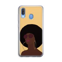 Golden hour: Samsung Galaxy A40 Transparant Hoesje