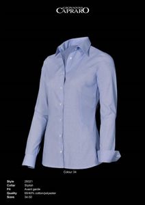 Giovanni Capraro 29321-34 Dames Blouse - Licht Blauw