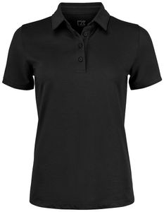 Cutter & Buck 354431 Oceanside Stretch Polo Dames - Zwart - XXL