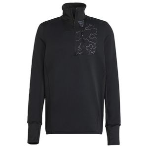 adidas Hardloopshirt X-City COLD.RDY Kwartrits - Zwart