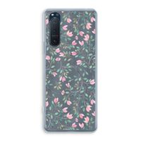 Sierlijke bloemen: Sony Xperia 5 II Transparant Hoesje Sierlijke bloemen: Sony Xperia 5 II Transparant Hoesje