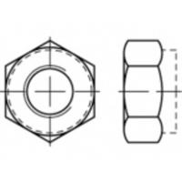 TOOLCRAFT TO-5440131 Zeskantmoeren M8 Staal Galvanisch verzinkt 500 stuk(s)