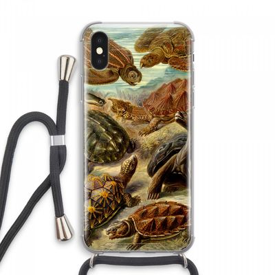 Haeckel Chelonia: iPhone XS Max Transparant Hoesje met koord