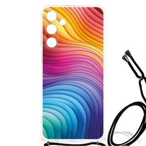 Shockproof Case voor Samsung Galaxy A25 Regenboog