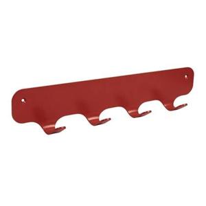 Gorillz Rounded Four - Wandkapstok - 40x6x7,8cm - Rood