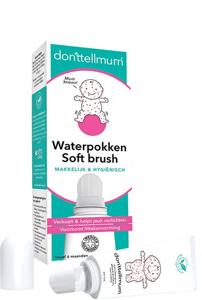 Donttellmum Waterpokken soft brush