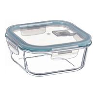 Lunchbox Ovenza Transparant Borosilicaatglas Vierkant 1,2 L