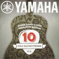 Yamaha FP10 Phosphor Bronze Super Light western gitaar snarenset