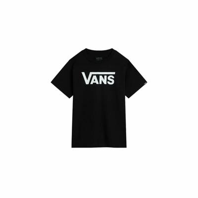 T-Shirt met Korte Mouwen voor kinderen Vans Vans Classic Zwart - Maat: 6-7 jaar