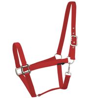 Pagony nylon halster rood maat:pony