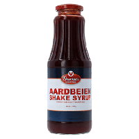 Gruno shake siroop aardbei (1 liter)