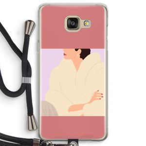 Cosy: Samsung Galaxy A5 (2016) Transparant Hoesje met koord