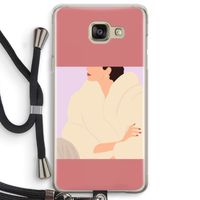 Cosy: Samsung Galaxy A5 (2016) Transparant Hoesje met koord