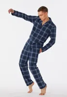Schiesser heren lange pyjama 180276- Ruit - thumbnail