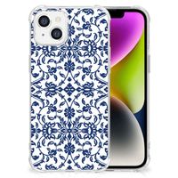 iPhone 14 Case Flower Blue