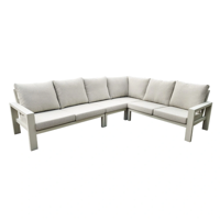 Benton Hoek Loungebank Latte - Trestino