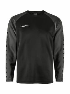 Craft 1912734 Squad 2.0 Crewneck M - Black/Granite - XS