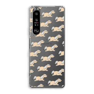 Ponys: Sony Xperia 1 III Transparant Hoesje