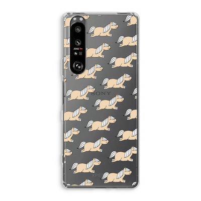 Ponys: Sony Xperia 1 III Transparant Hoesje