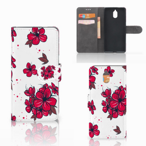 Nokia 3.1 (2018) Hoesje Blossom Red