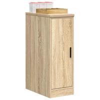 Garagekast 30x51x85 cm massief grenenhout sonoma eikenkleurig