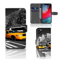 Apple iPhone 11 Pro Max | Flip Cover | New York Taxi | Portemonnee hoesje
