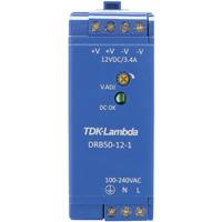 TDK-Lambda DRB50-12-1 DIN-rail netvoeding 12 V/DC 4.2 A 50.4 W Aantal uitgangen: 1 x Inhoud: 1 stuk(s)