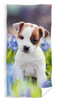 Honden Strandlaken Puppy - 70 x 140 cm - thumbnail