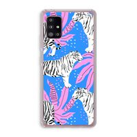 Tijger: Samsung Galaxy A51 5G Transparant Hoesje