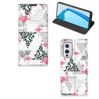 OnePlus 9 | Hoesje maken | Flamingo Triangle