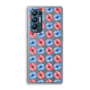 Klaproosjes: Oppo Find X3 Neo Transparant Hoesje