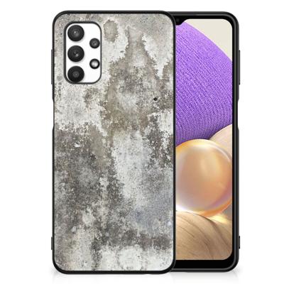 Samsung Galaxy A32 5G Marmeren Print Telefoonhoesje Beton Print