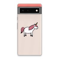 Eenhoorn: Google Pixel 6 Transparant Hoesje