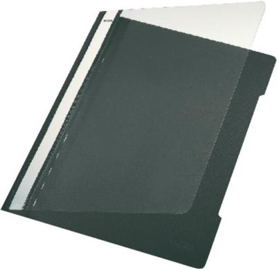 Zwarte snelhechter Leitz 4191 A4 PVC